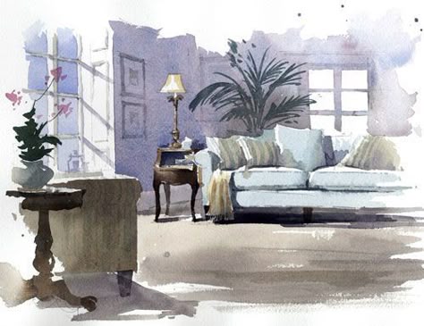 Графические методы передачи объёма и глубины пространства в интерьере Графические методы передачи объёма и глубины пространства в интерьере