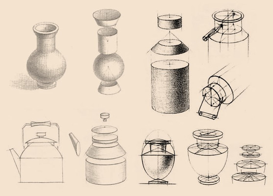 Понятие формы, геометрическая основа формы и конструкция сложной формы